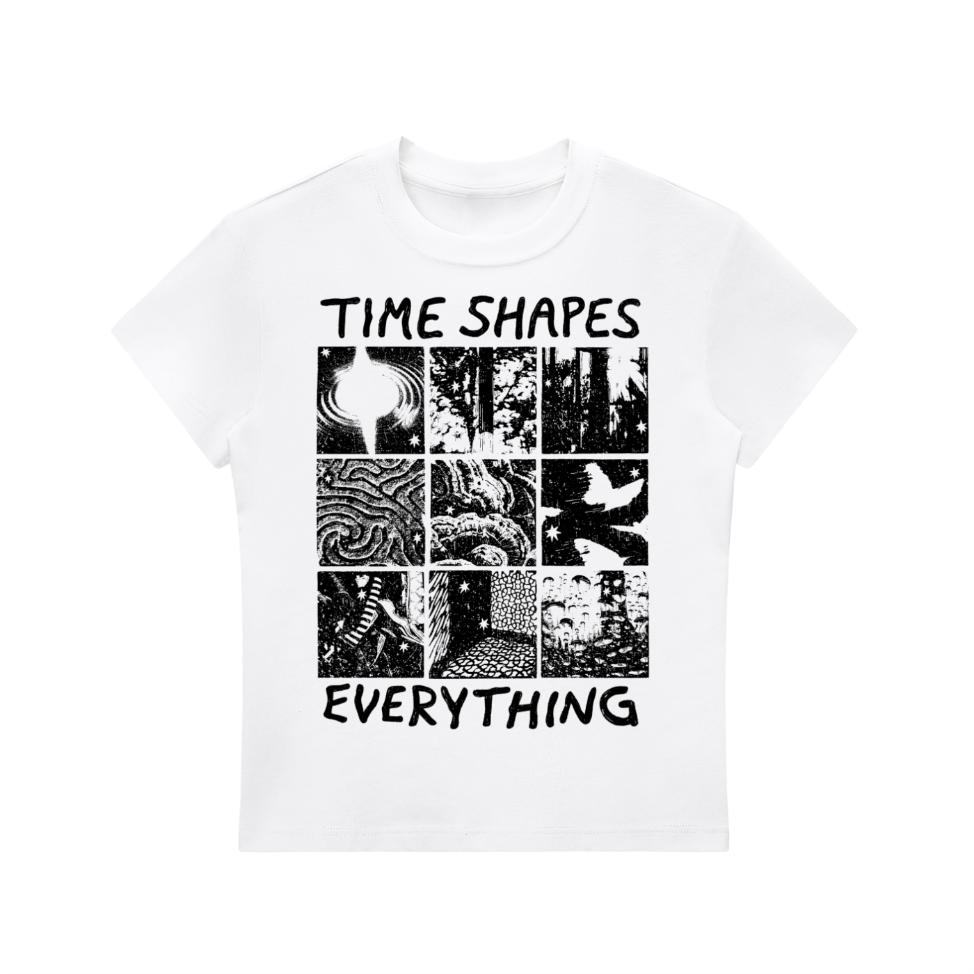 *PRESALE* Time Shapes Everything Bodycon T-Shirt