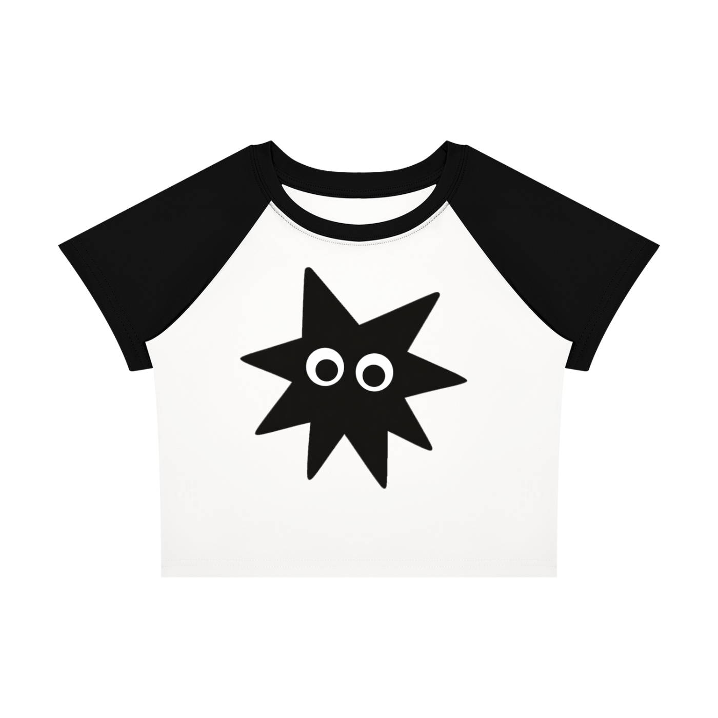 *PRESALE* Colorblock Star Crop Top