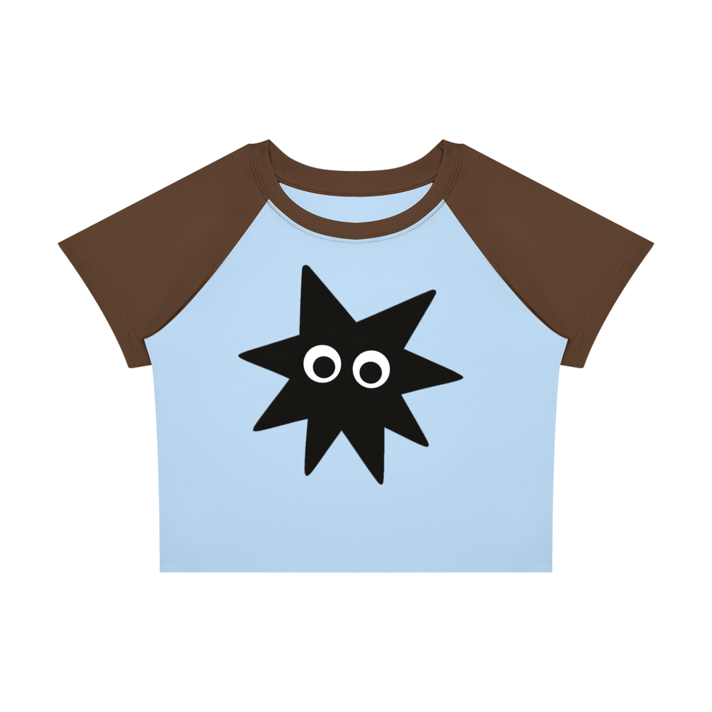 *PRESALE* Colorblock Star Crop Top