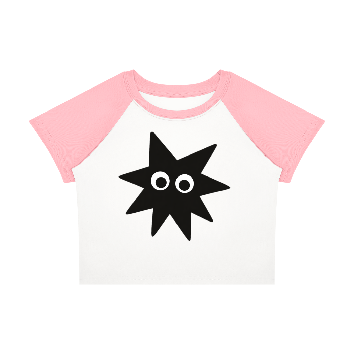 *PRESALE* Colorblock Star Crop Top