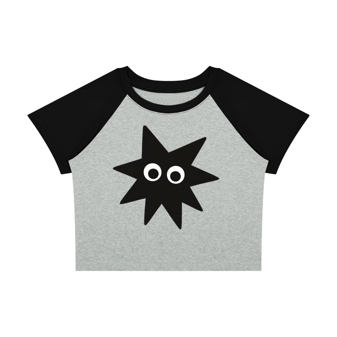 *PRESALE* Colorblock Star Crop Top