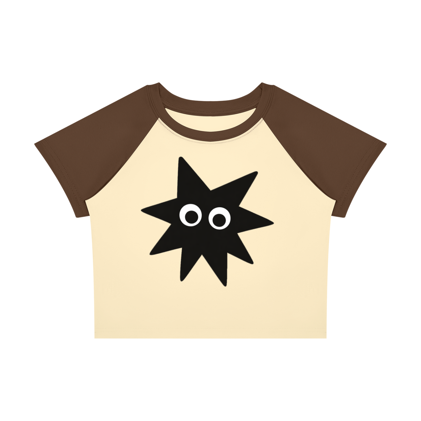*PRESALE* Colorblock Star Crop Top