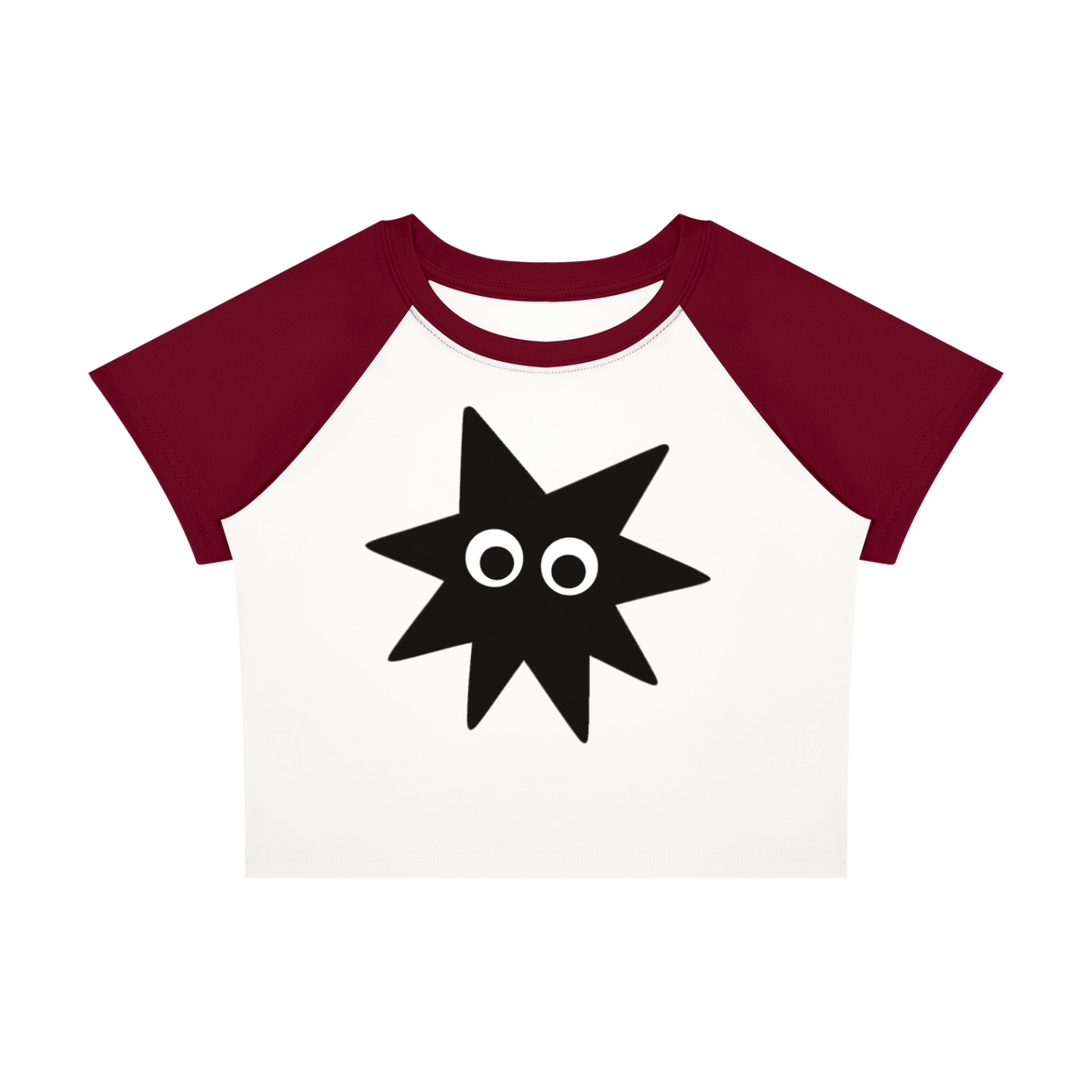 *PRESALE* Colorblock Star Crop Top