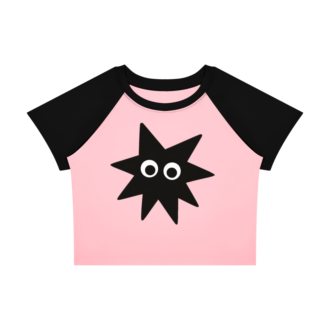 *PRESALE* Colorblock Star Crop Top