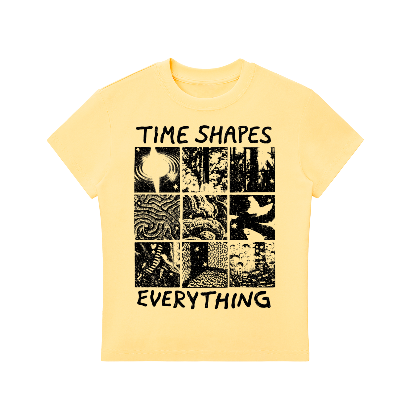 *PRESALE* Time Shapes Everything Bodycon T-Shirt