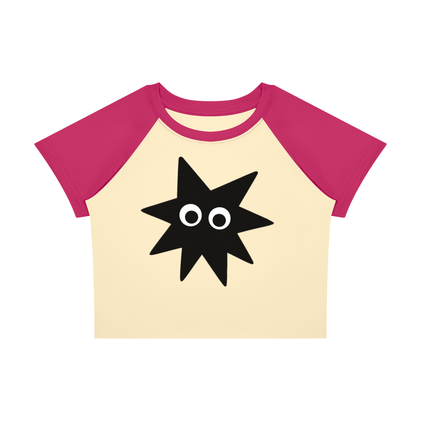 *PRESALE* Colorblock Star Crop Top