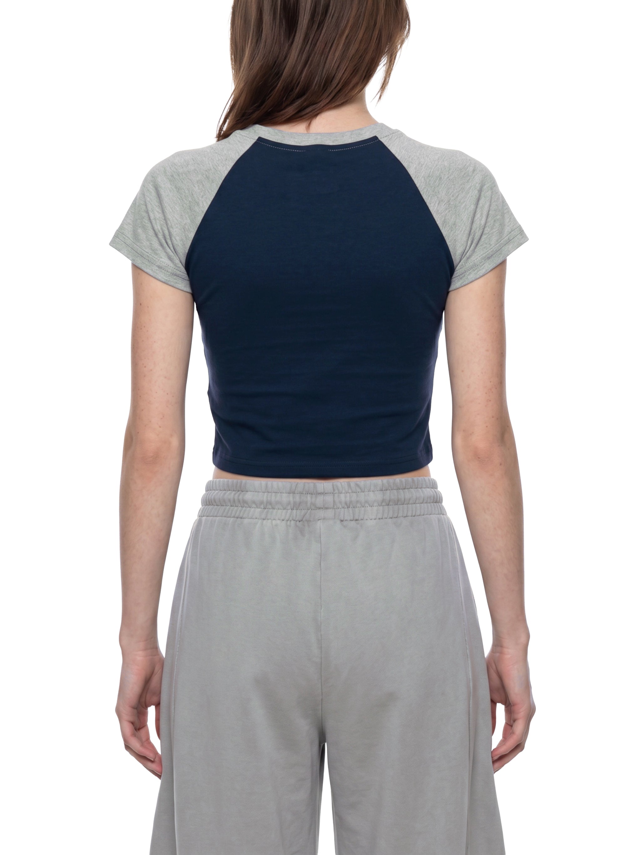 *PRESALE* Colorblock Star Crop Top